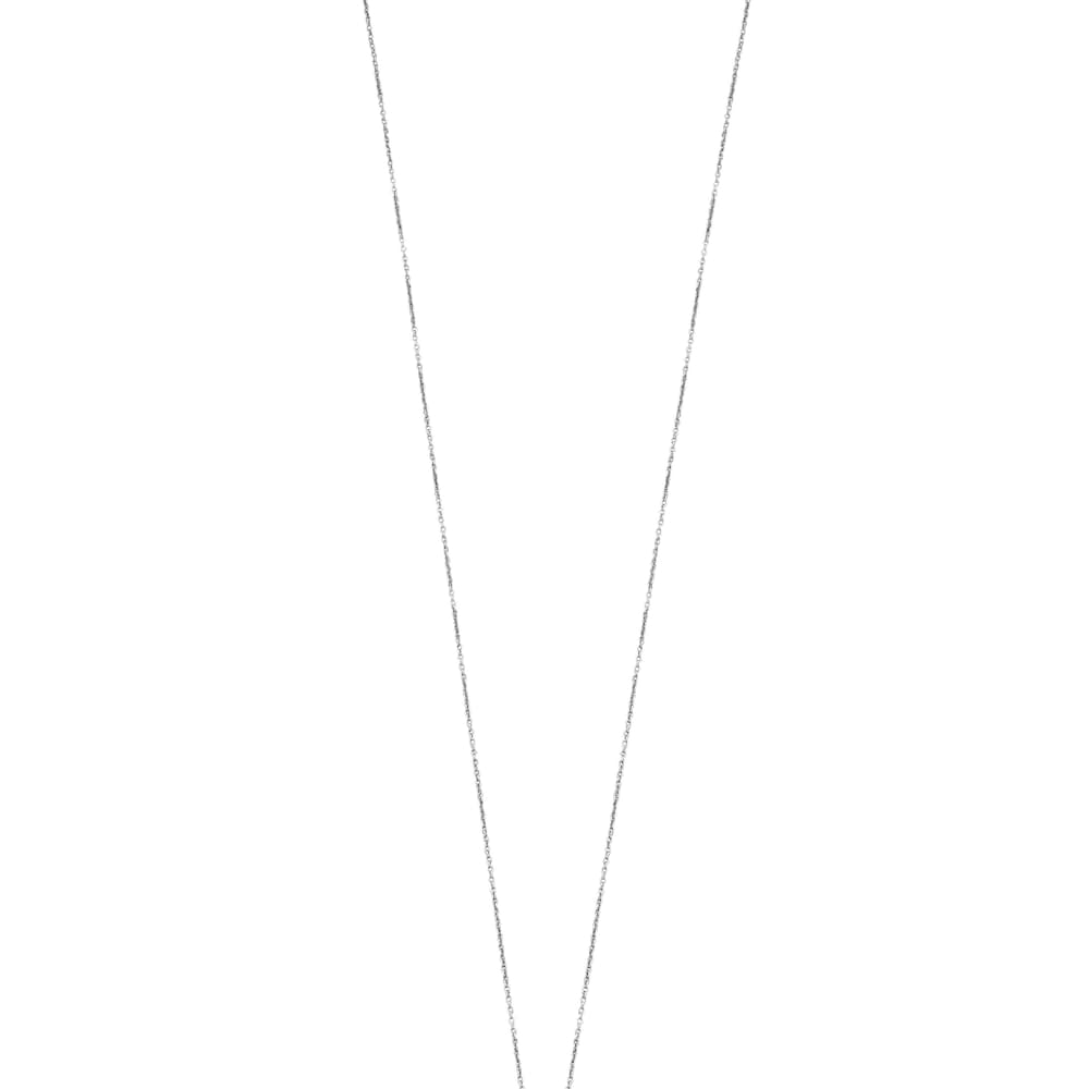 18K White Gold TOUS Puppies Necklace with diamonds and pearls