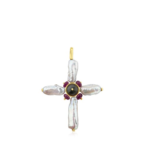 ATELIER Precious Gemstones Pendant in Gold with Gemstones
