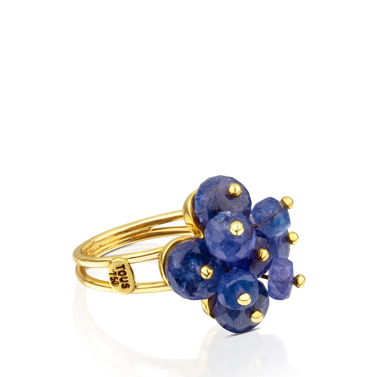 ATELIER Precious Gemstones Ring in Gold with Tanzanites
