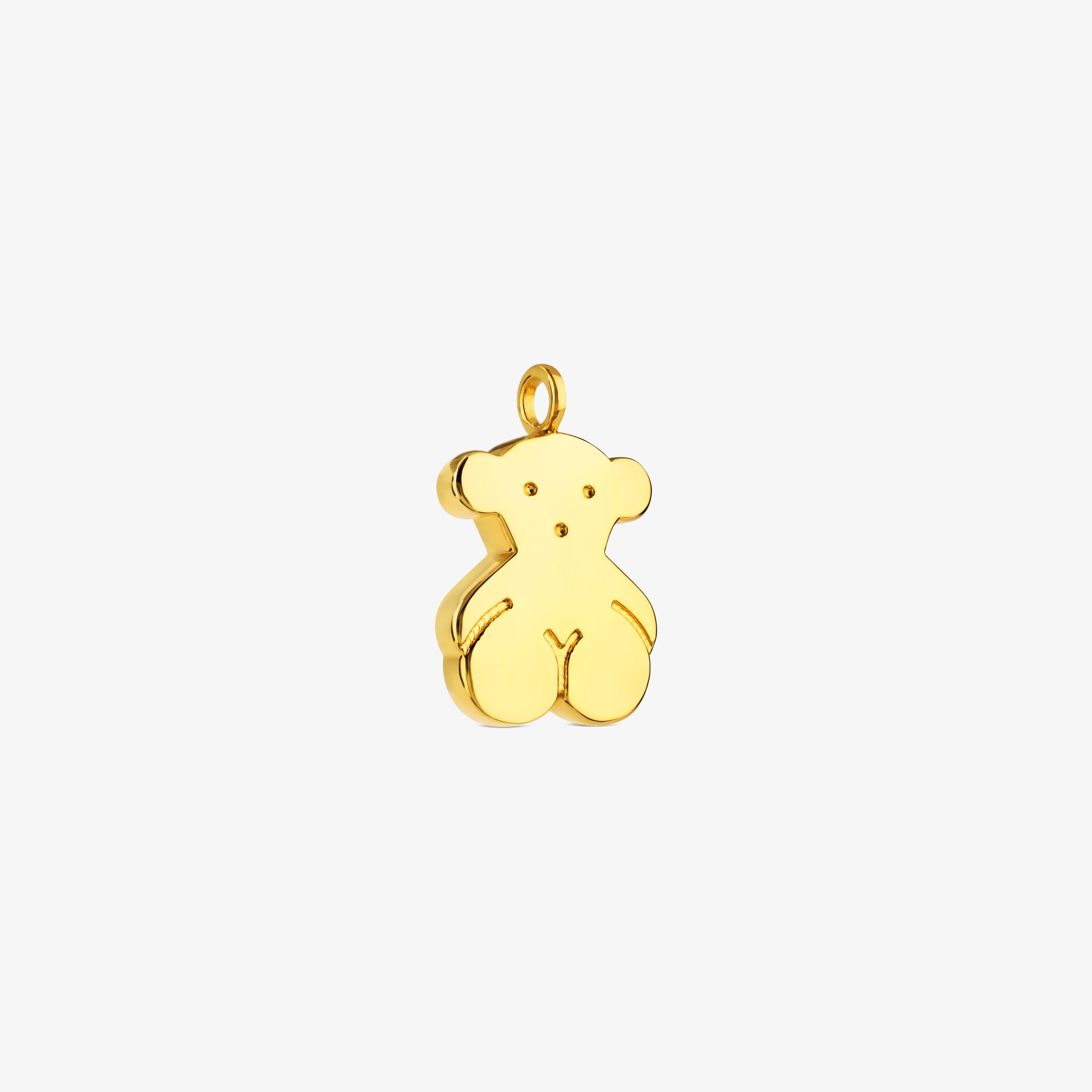 18K solid gold Sweet Dolls Pendant large Bear motif