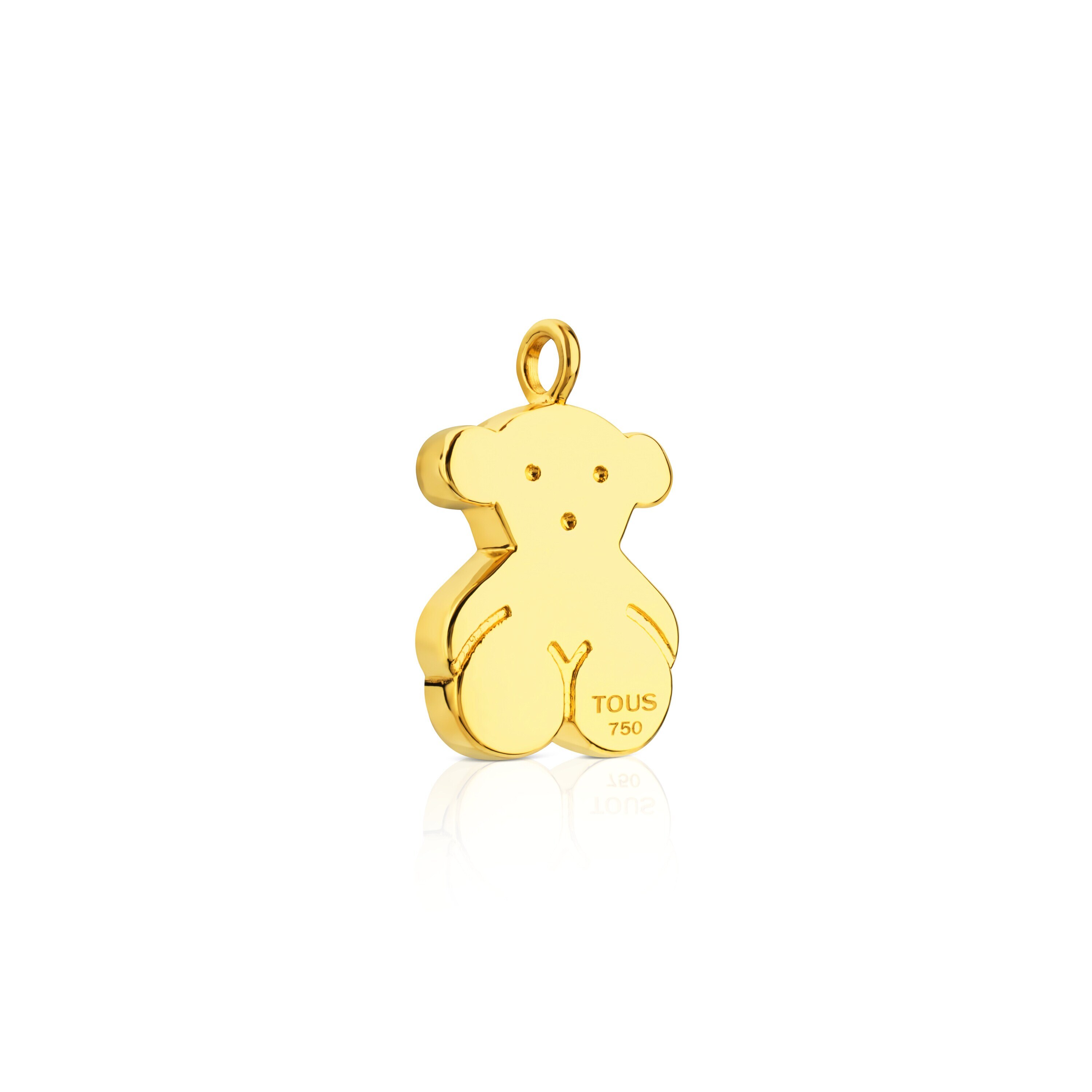 Gold Sweet Dolls Pendant large Bear motif