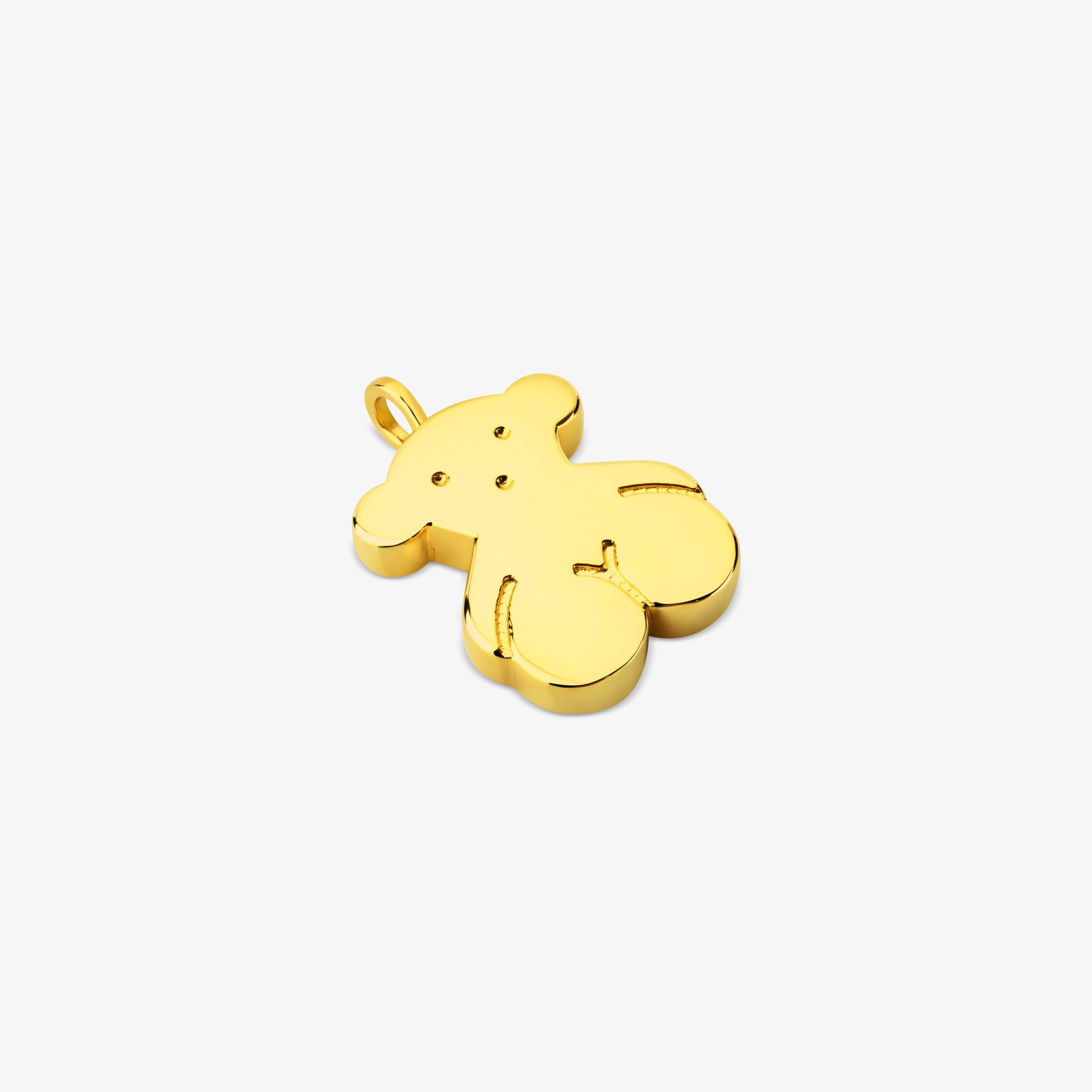18K solid gold Sweet Dolls Pendant large Bear motif