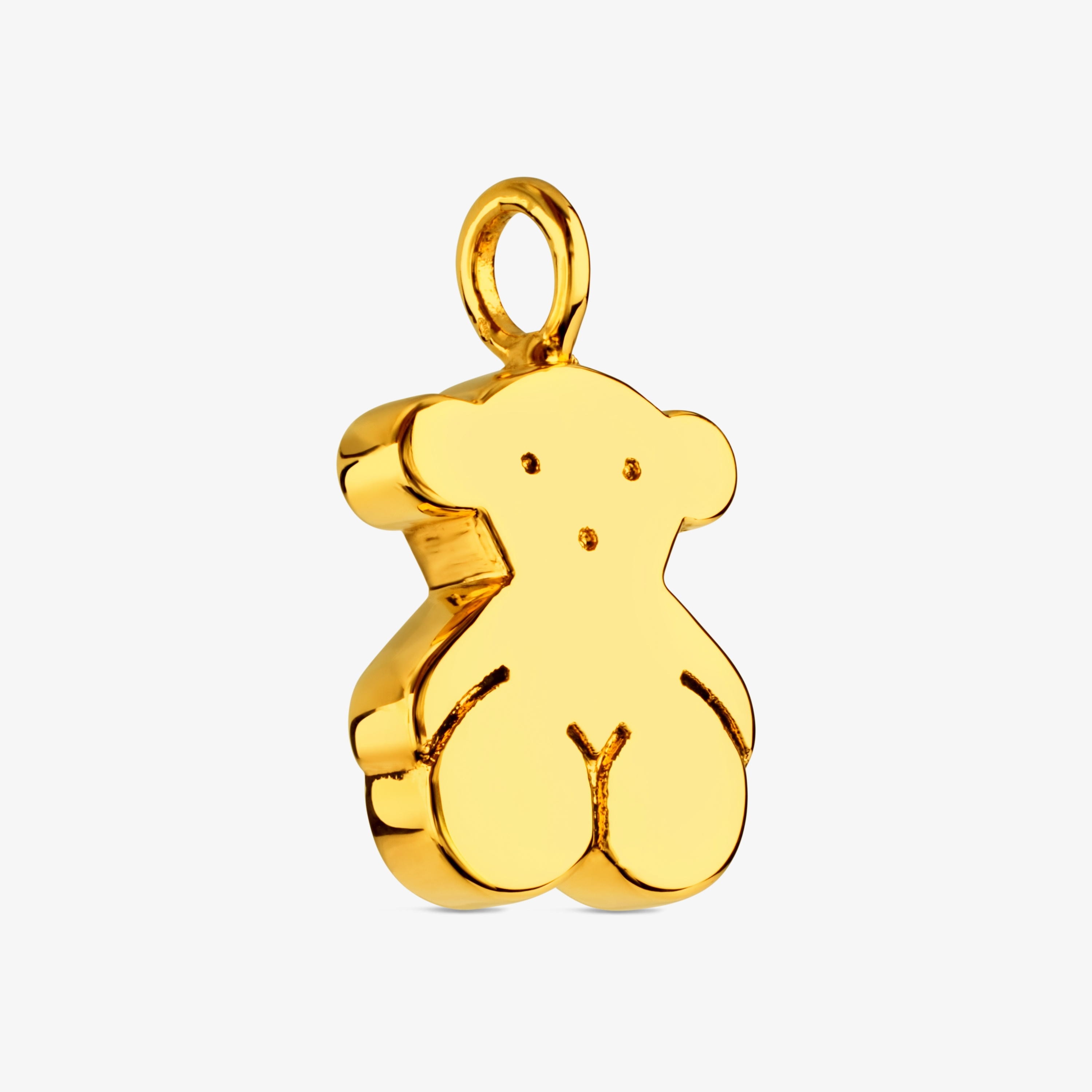 18K solid gold Sweet Dolls Pendant medium Bear motif