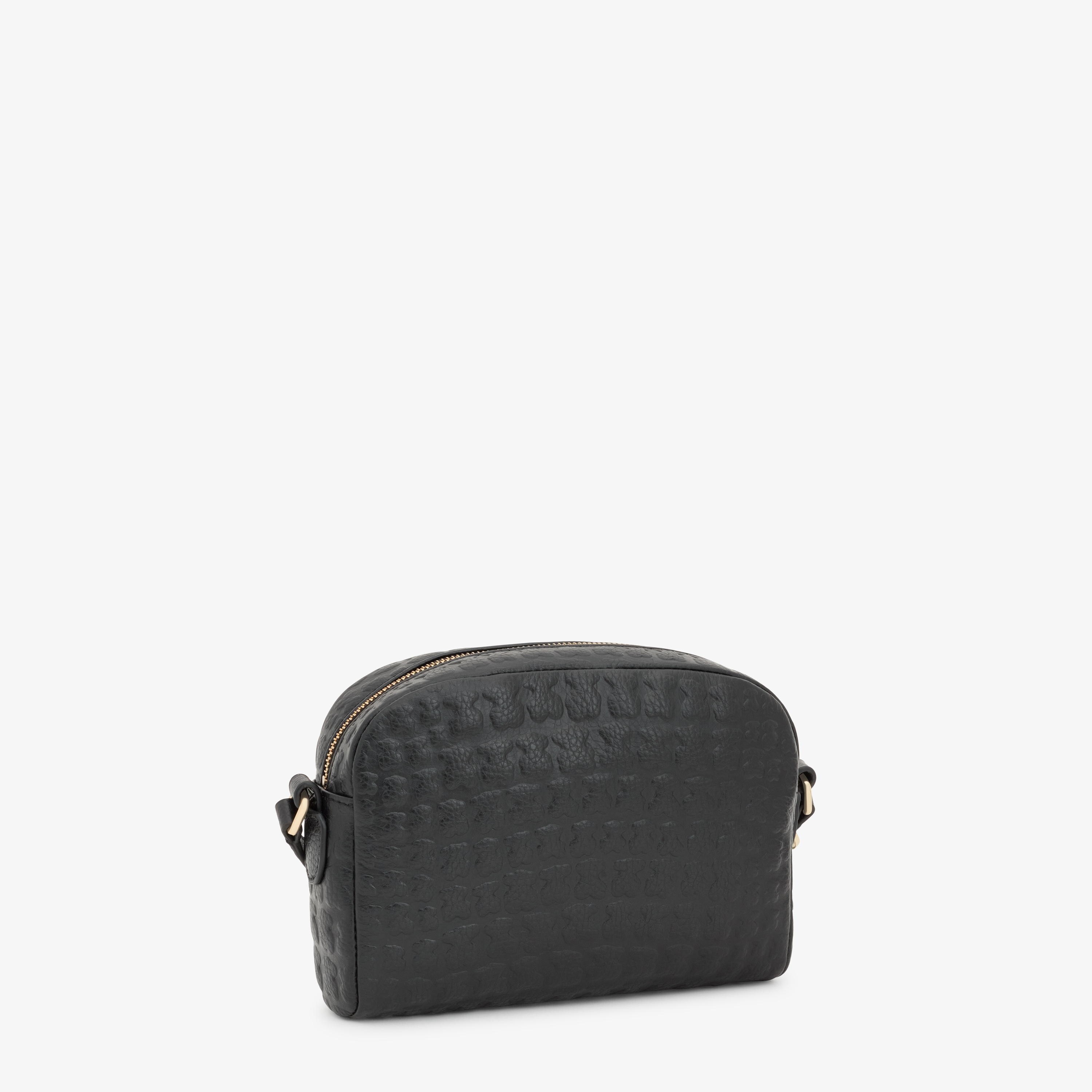 Black Leather Sherton Crossbody bag