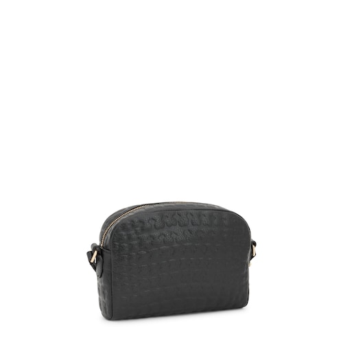 Bandolera Sherton de Piel en color negro