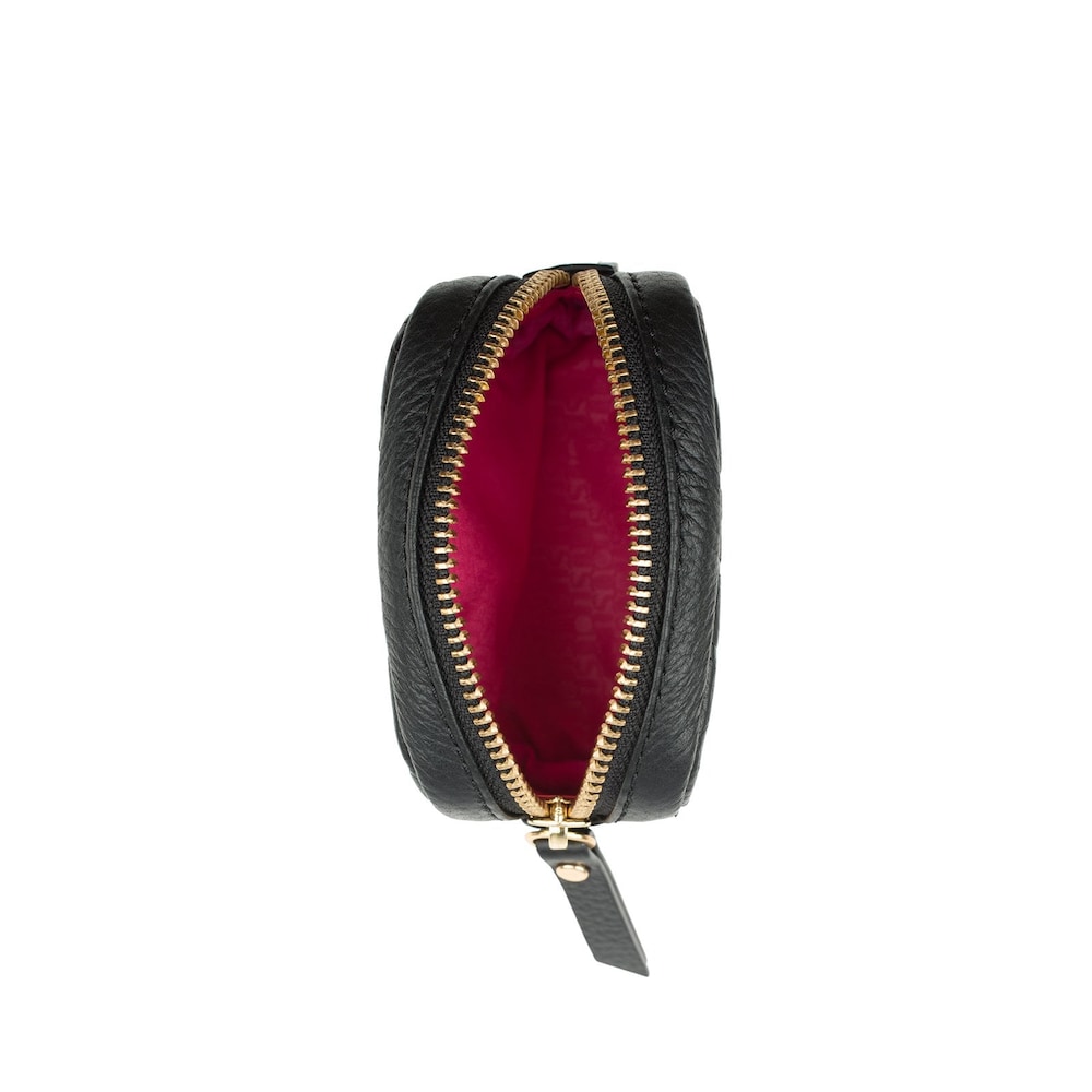 Monedero pequeño Sherton de Piel en color negro image number 1