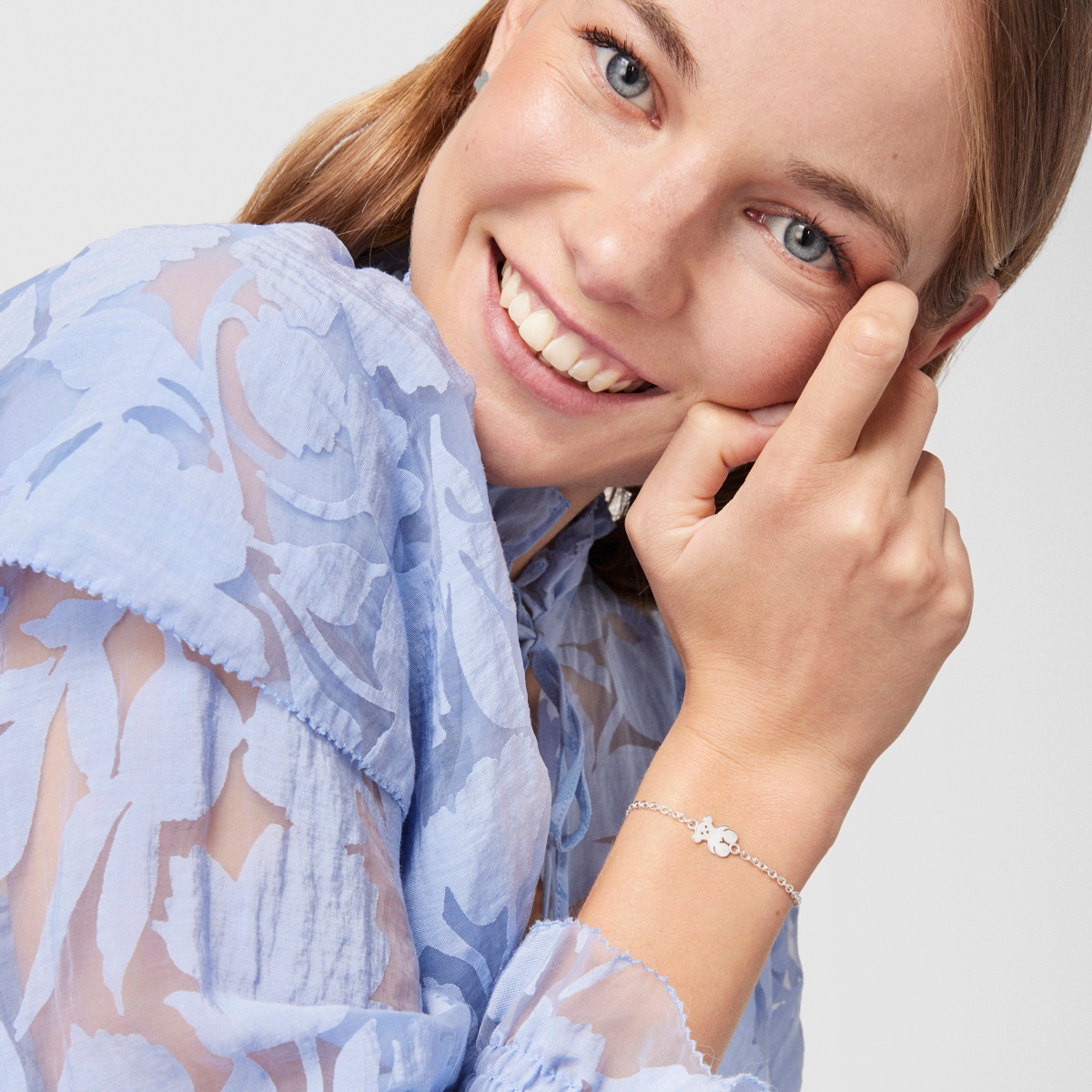 Pulsera cadena de plata TOUS Bear