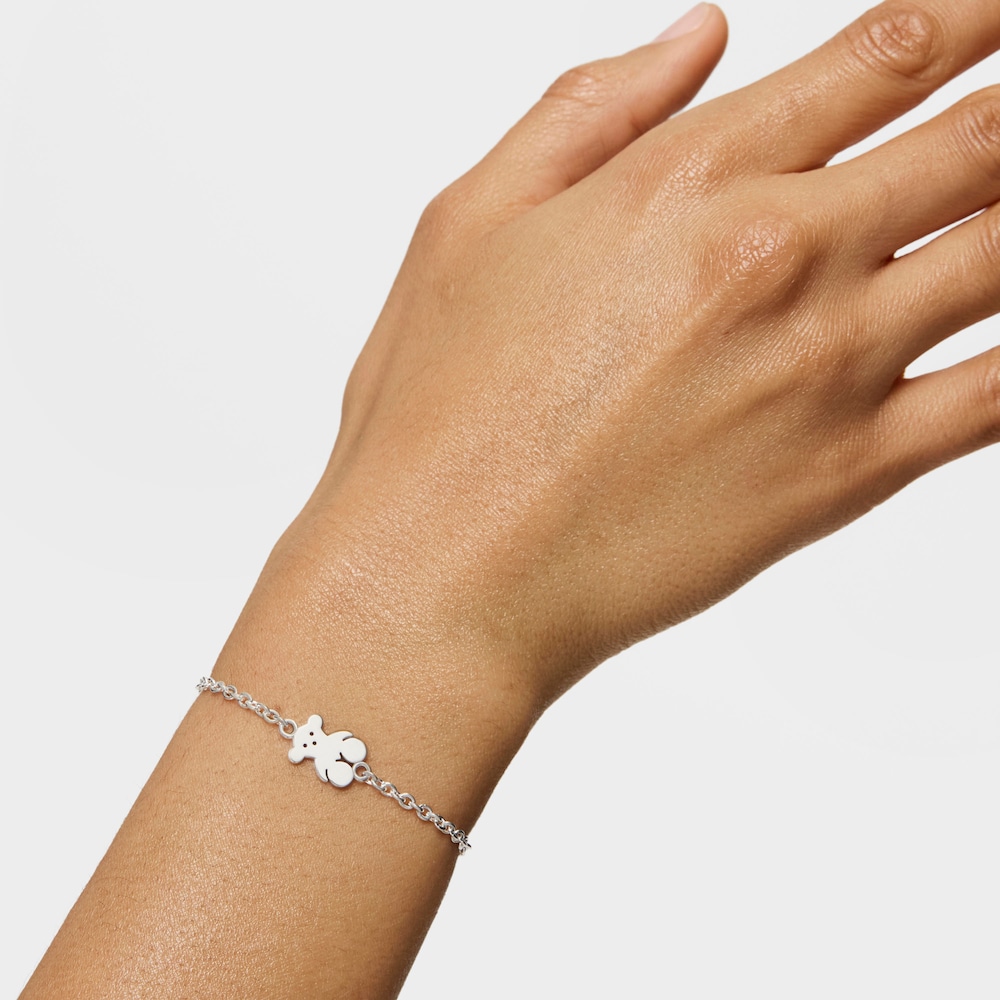 Pulsera cadena de plata TOUS Bear