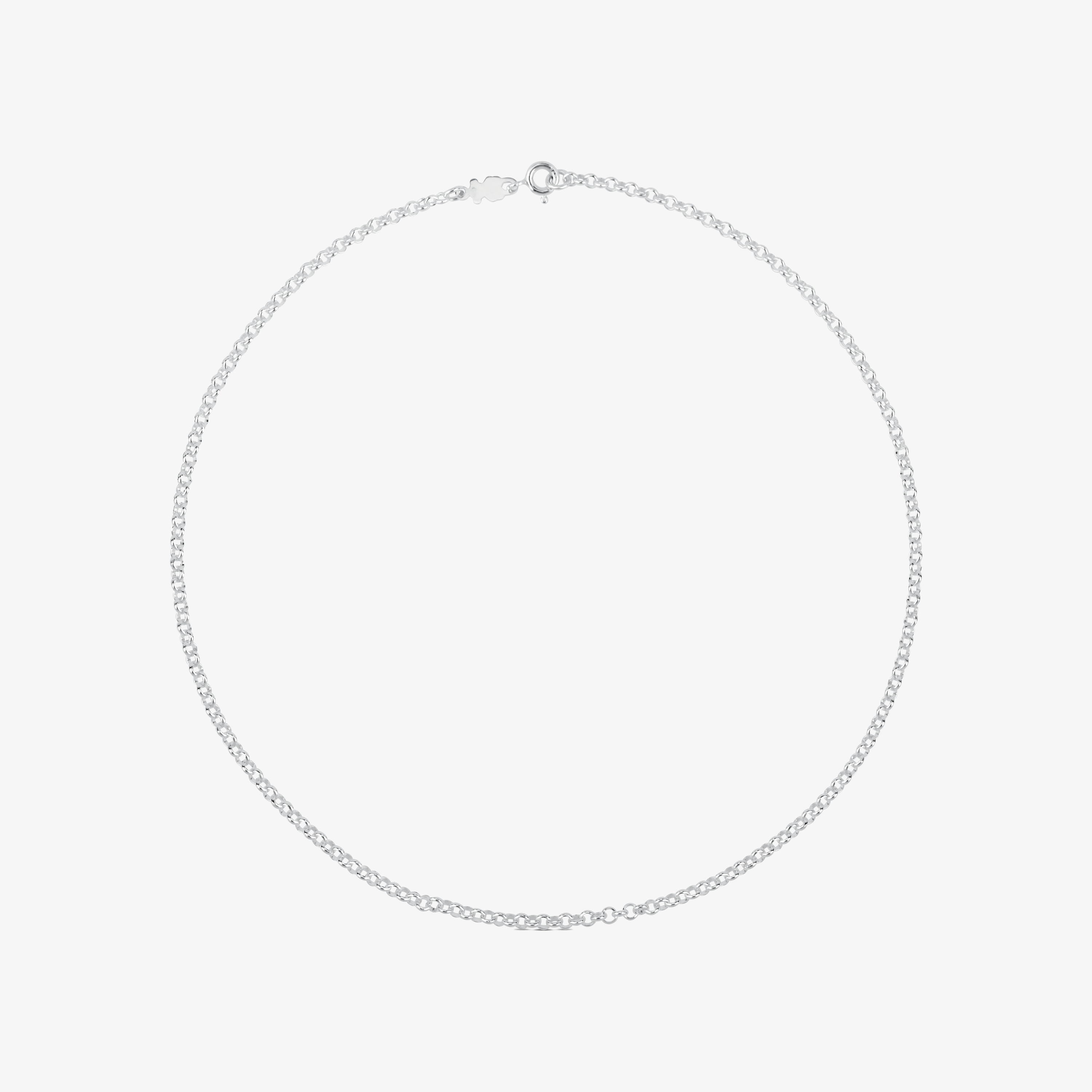 Silver TOUS Chain Choker with balls 40cm.