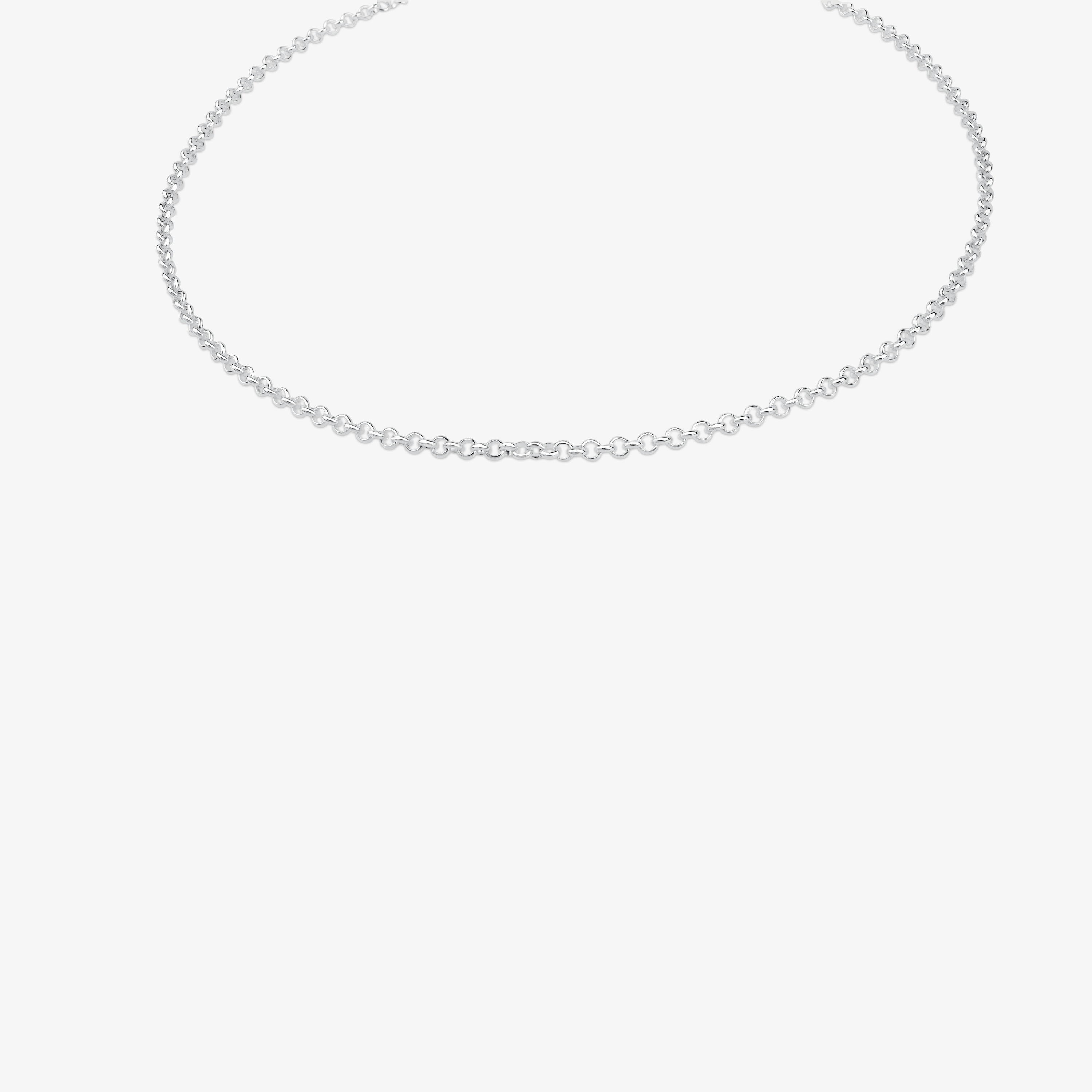 Silver TOUS Chain Choker with balls 40cm.