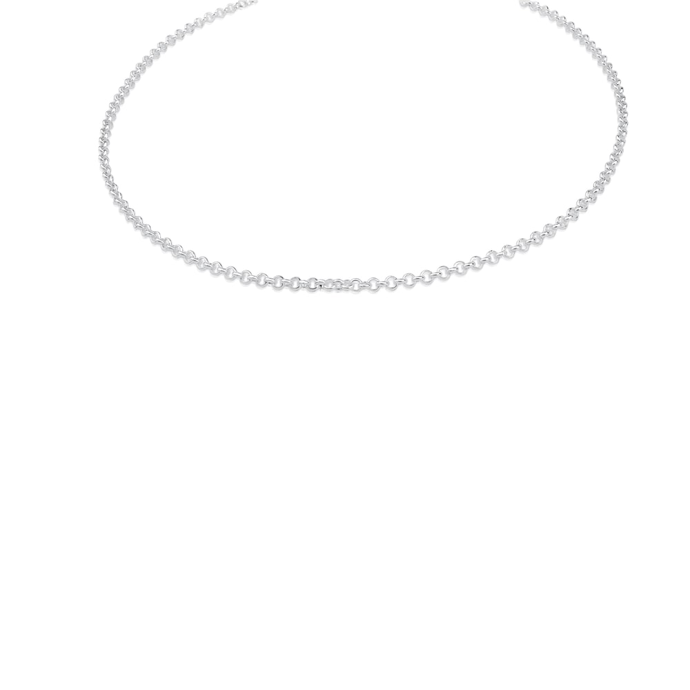 Silver TOUS Chain Choker with balls 40cm