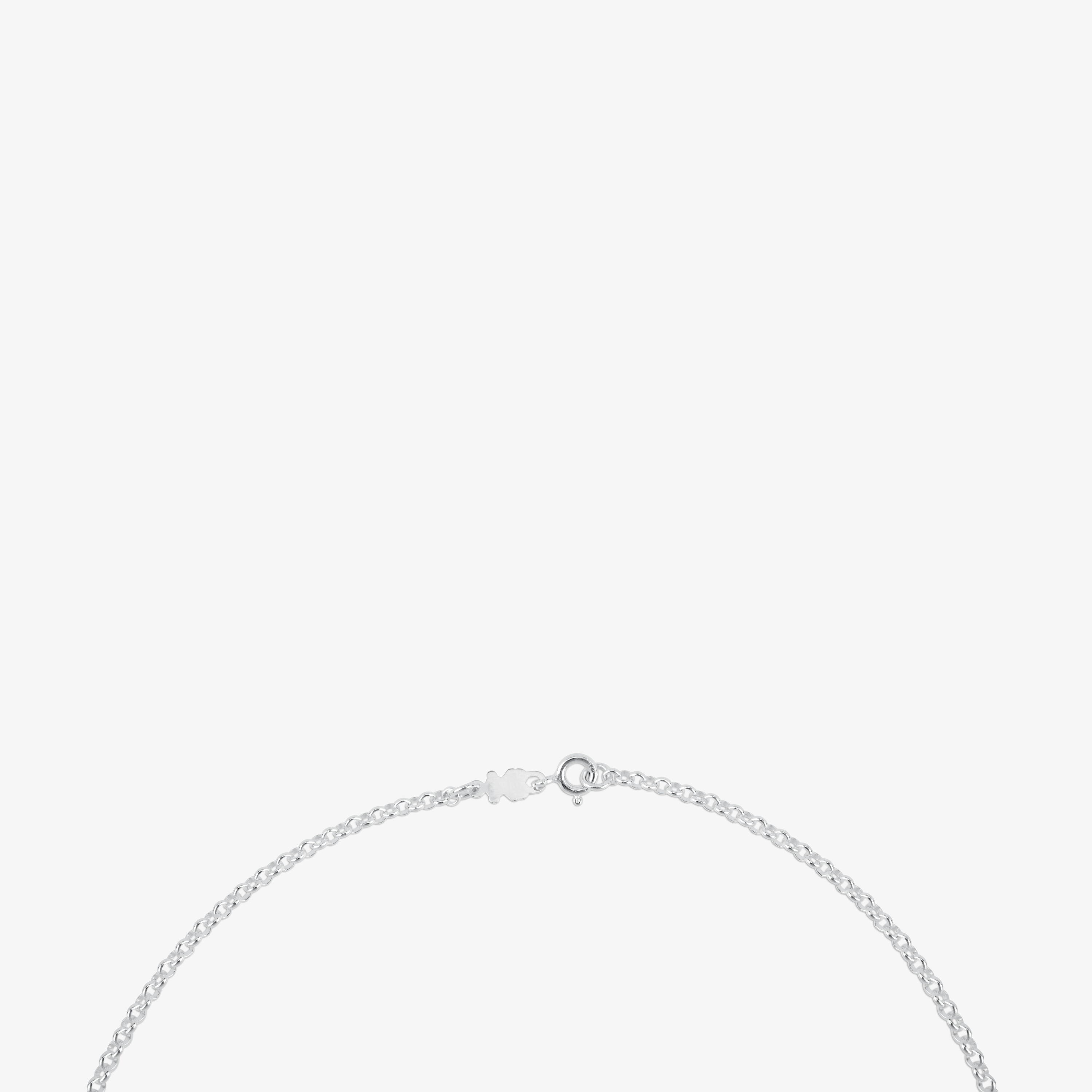 Silver TOUS Chain Choker with balls 40cm.
