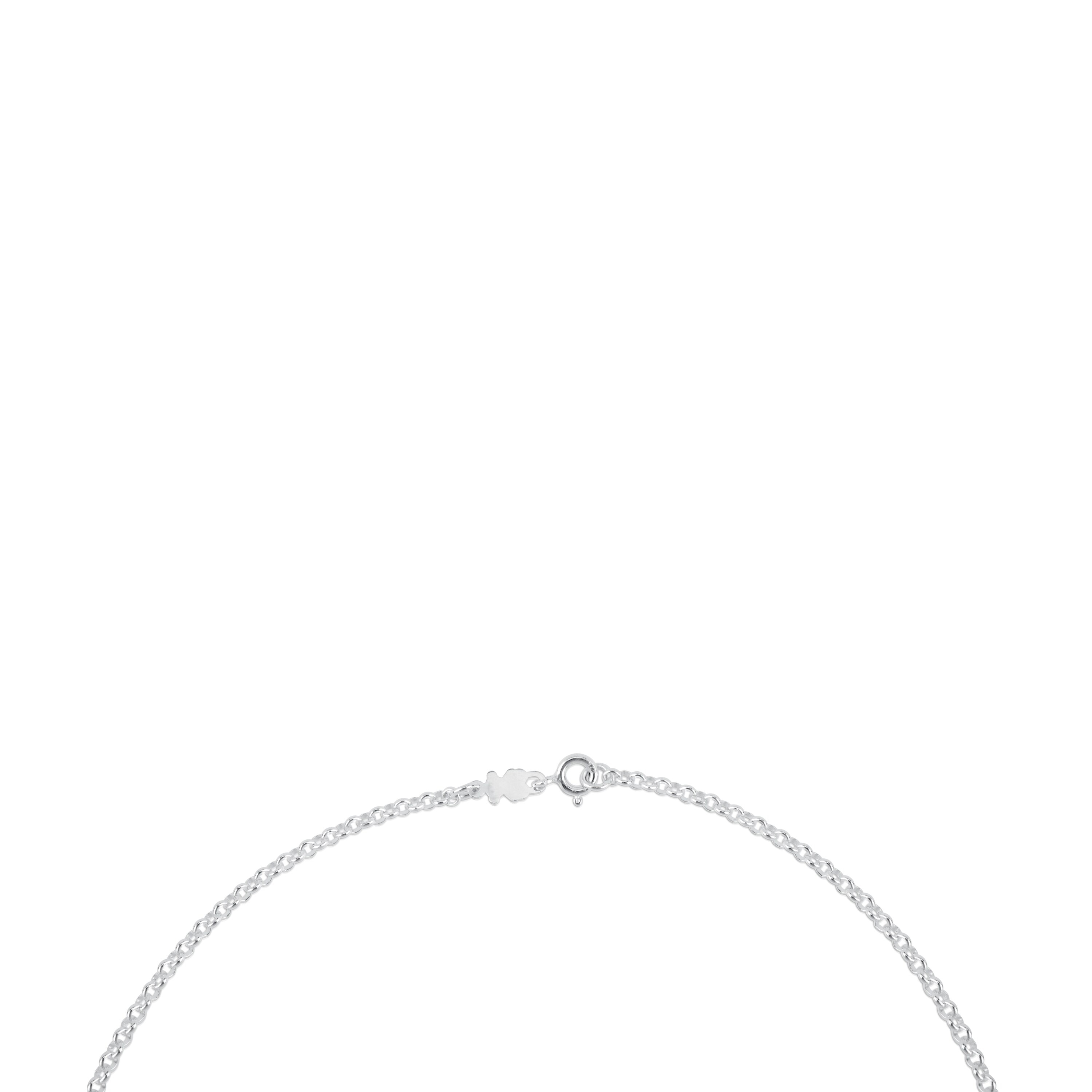 Silver TOUS Chain Choker with balls 40cm.