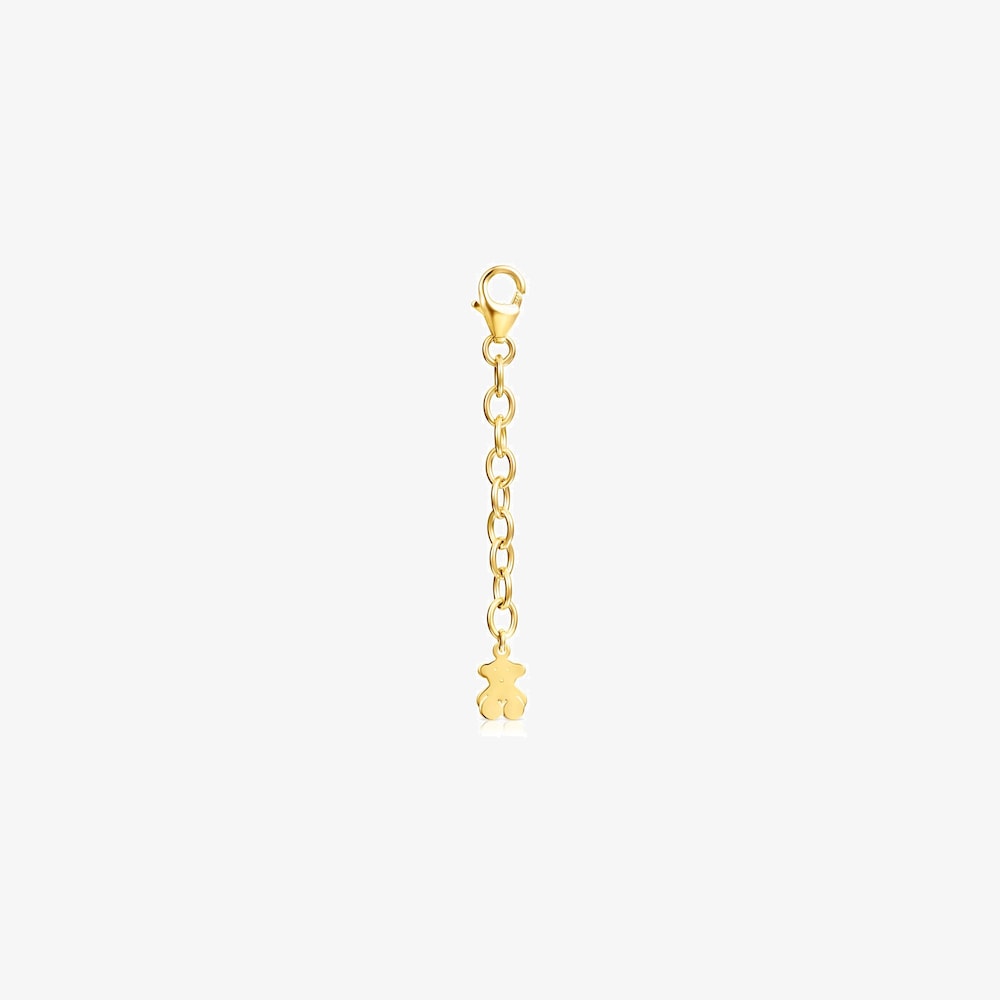 18K gold vermeil TOUS Basics Bracelet extension