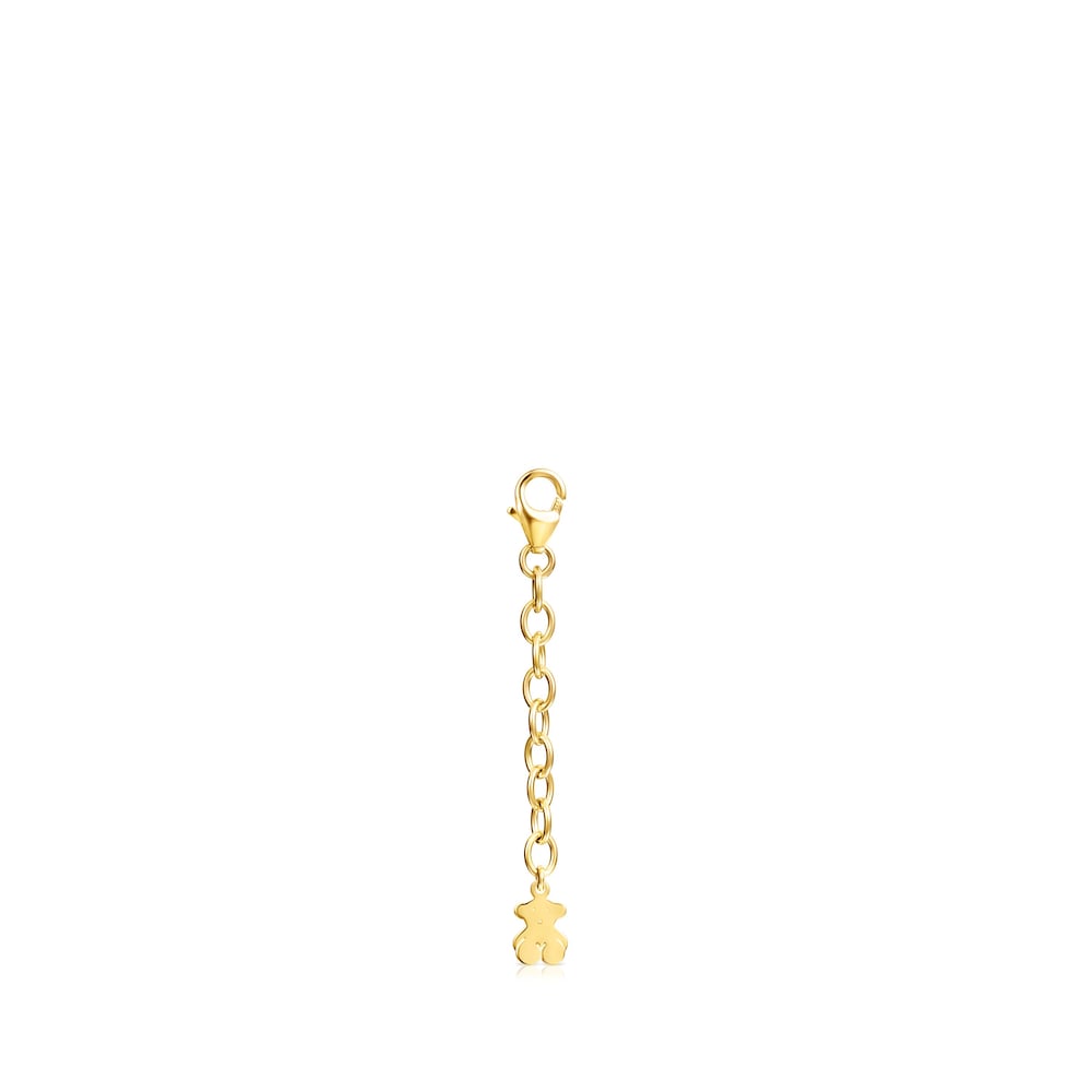 Alargador de pulsera con baño de oro 18 kt sobre plata TOUS Basics