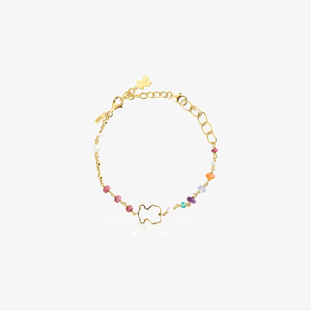 18K gold vermeil TOUS Basics Bracelet extension