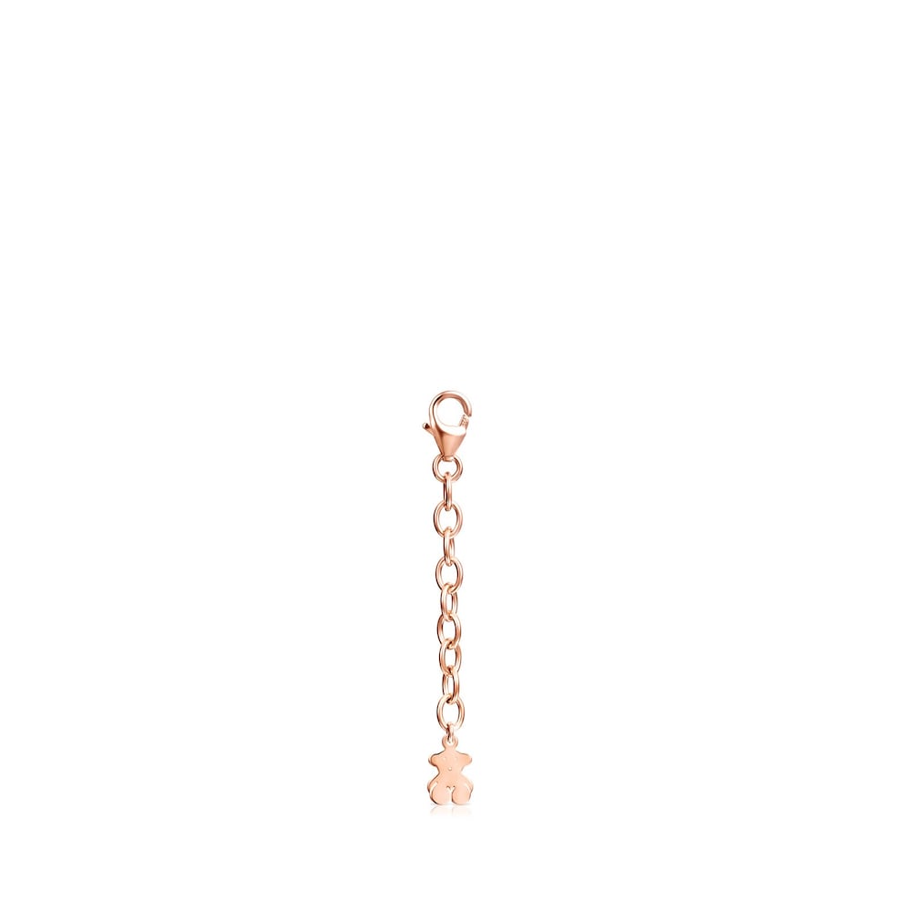 TOUS Basics Placcato in oro rosa 18 kt su prolunga per bracciale in argento
