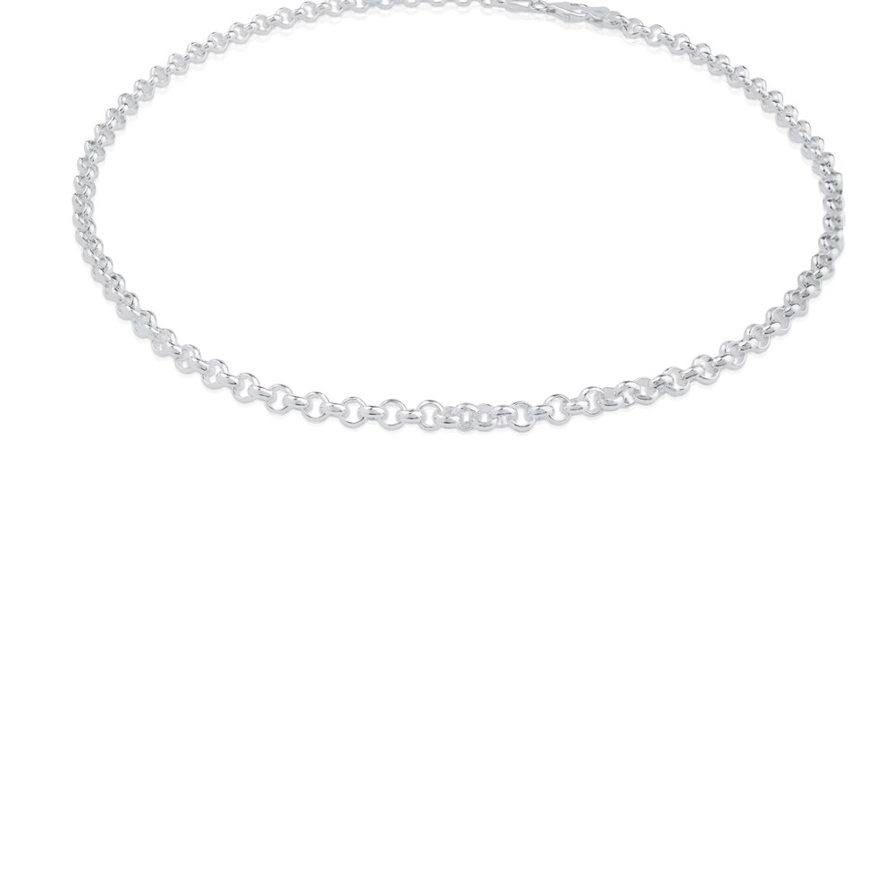Silver TOUS Chain Choker. 45cm.
