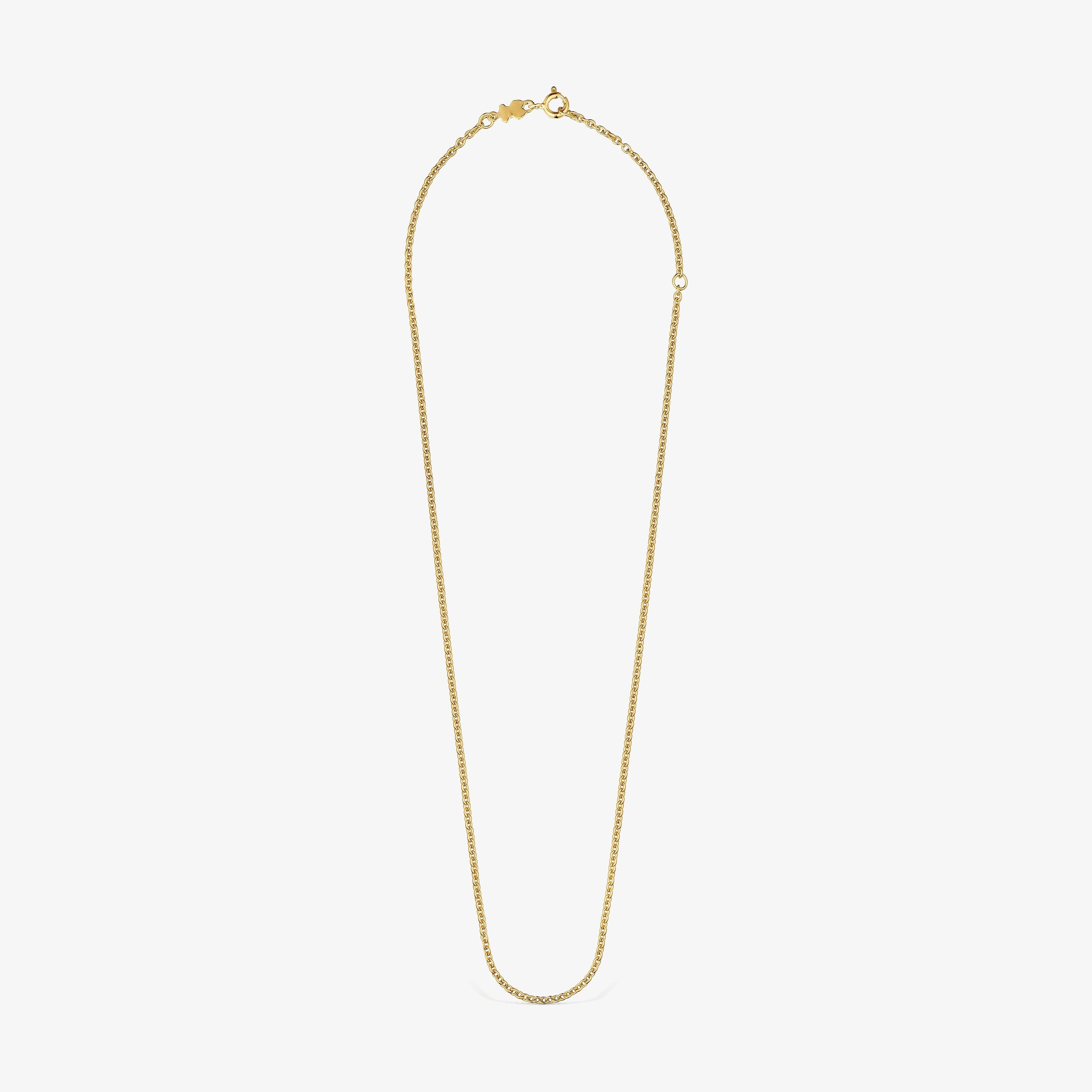 Choker with 18K gold vermeil measuring 45 cm TOUS Chain