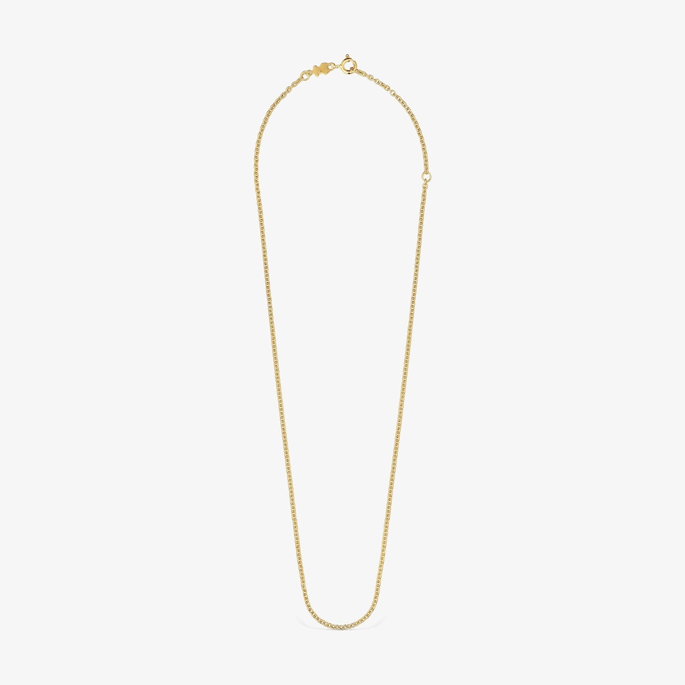 Gargantilla con ba&ntilde;o de oro de 18&nbsp;kt sobre plata 45&nbsp;cm TOUS Chain