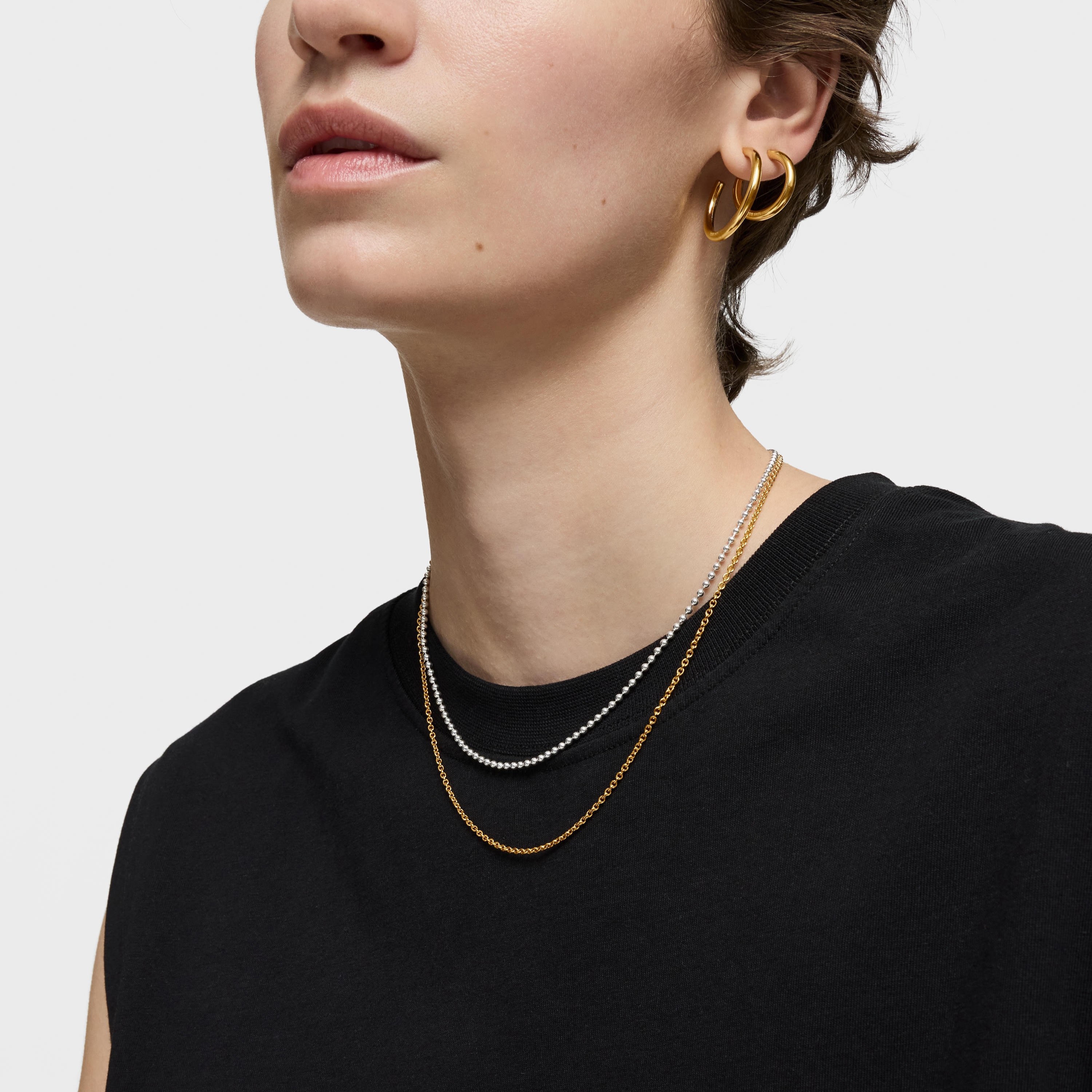 Choker with 18K gold vermeil measuring 45 cm TOUS Chain