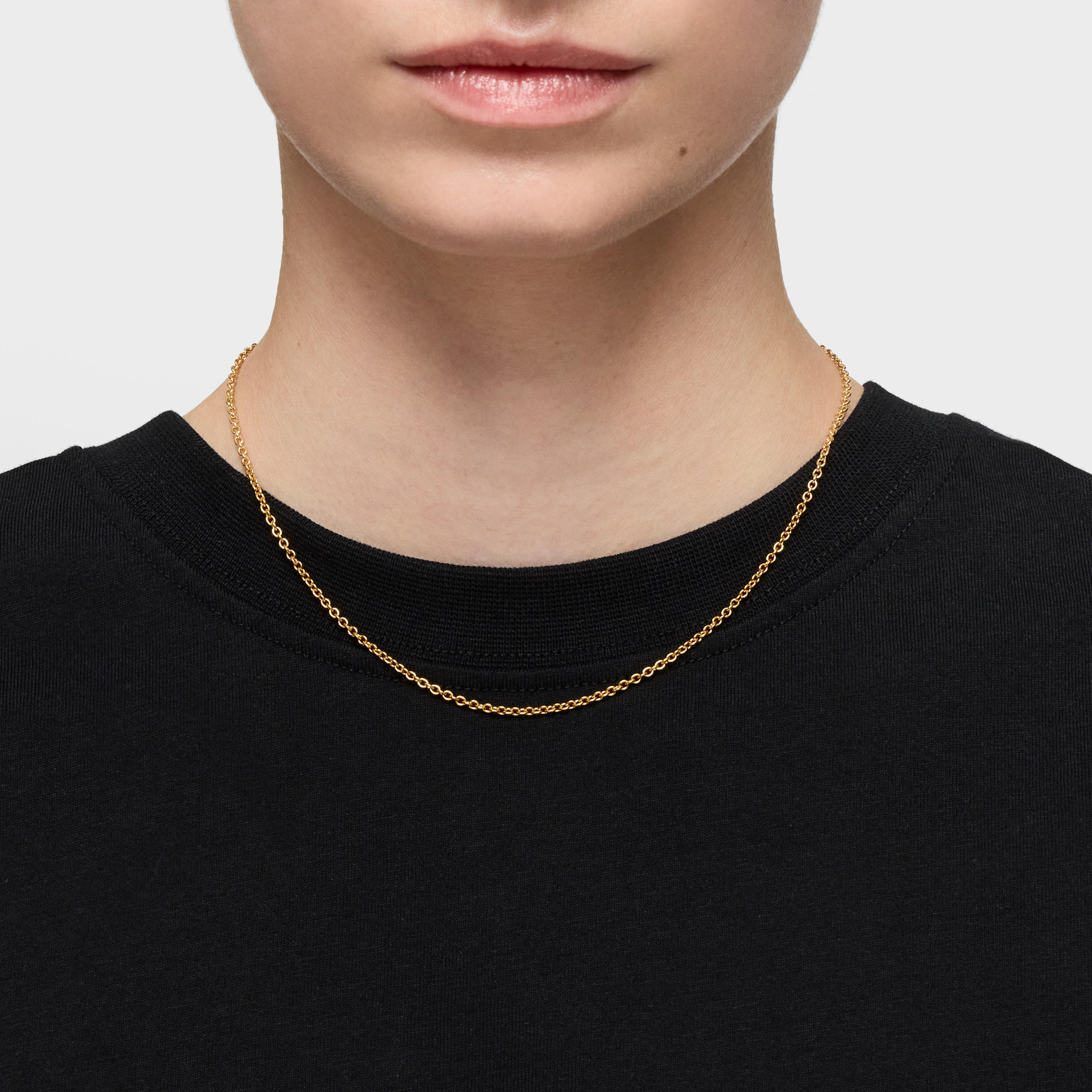 Choker with 18K gold vermeil measuring 45 cm TOUS Chain