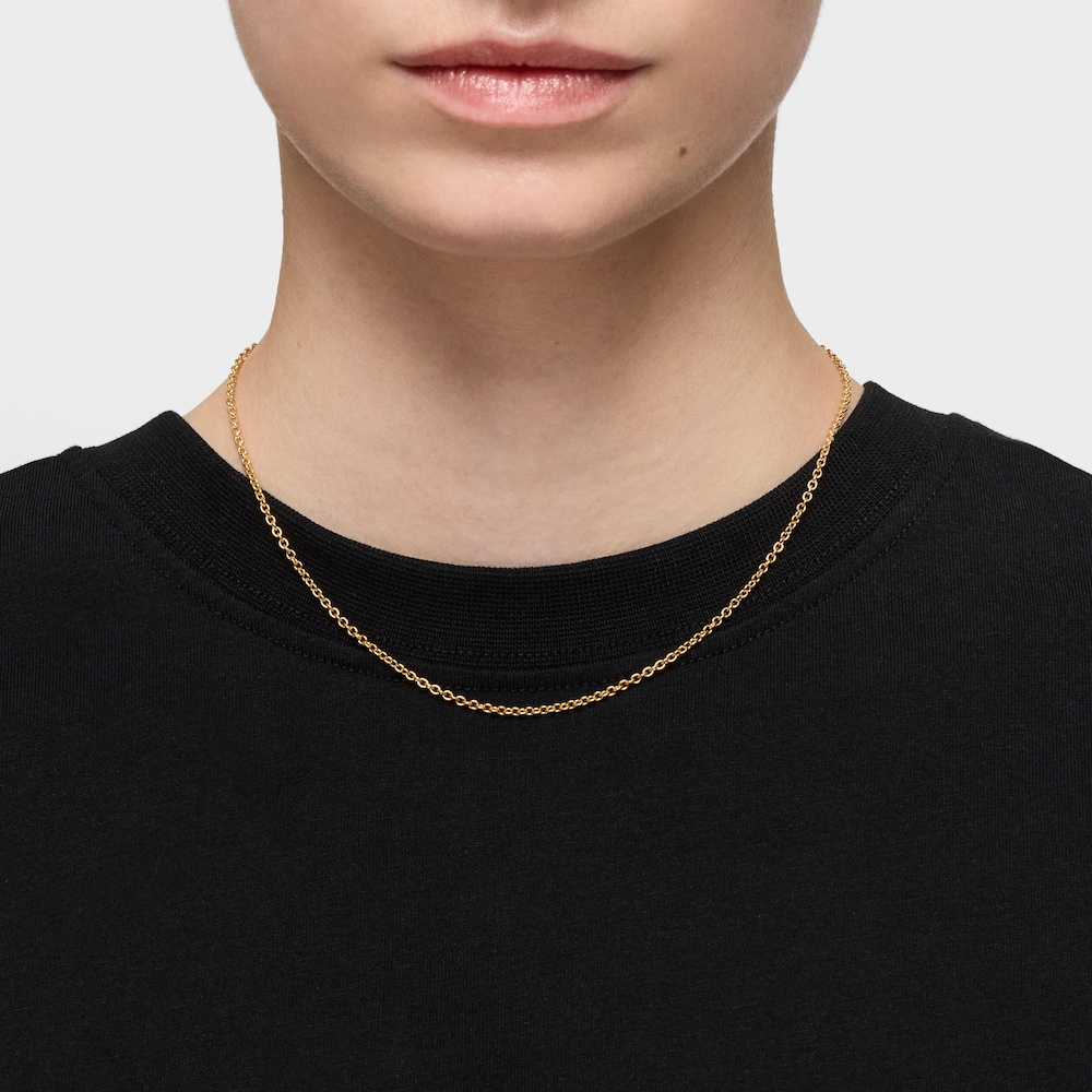 Gargantilla con baño de oro de 18 kt sobre plata 45 cm TOUS Chain Gargantilla con baño de oro de 18 kt sobre plata 45 cm TOUS Chain