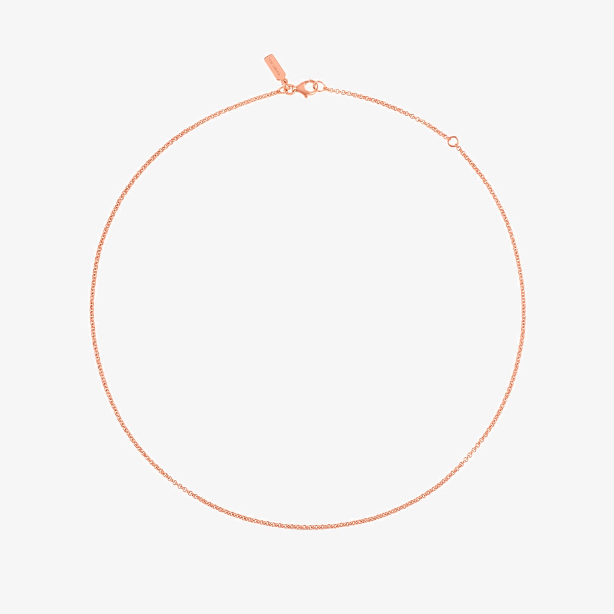 Tous - Gargantilla Con Baño De Oro Rosa De 18 Kt Sobre Plata 45 Cm Tous Hand - Rosado