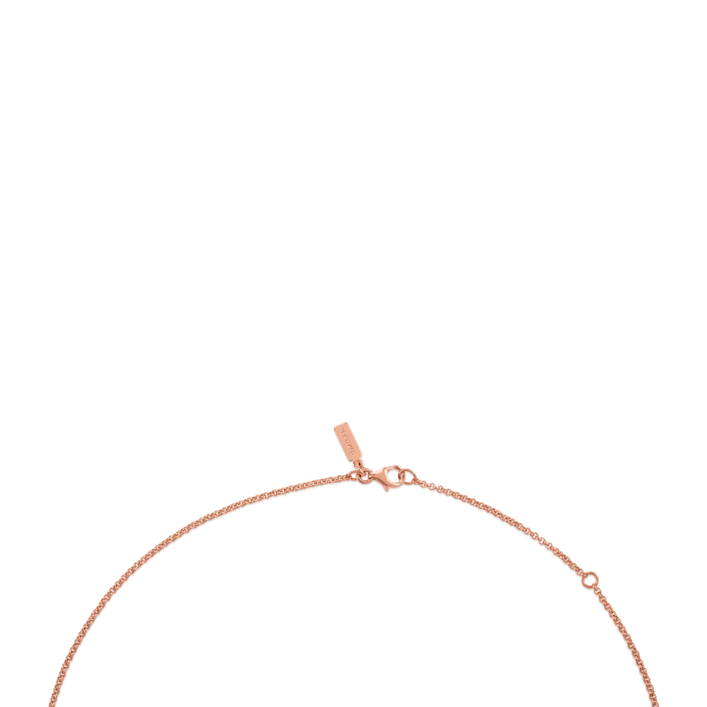 Choker with 18kt rose-gold plating over silver measuring 45 cm TOUS Hand