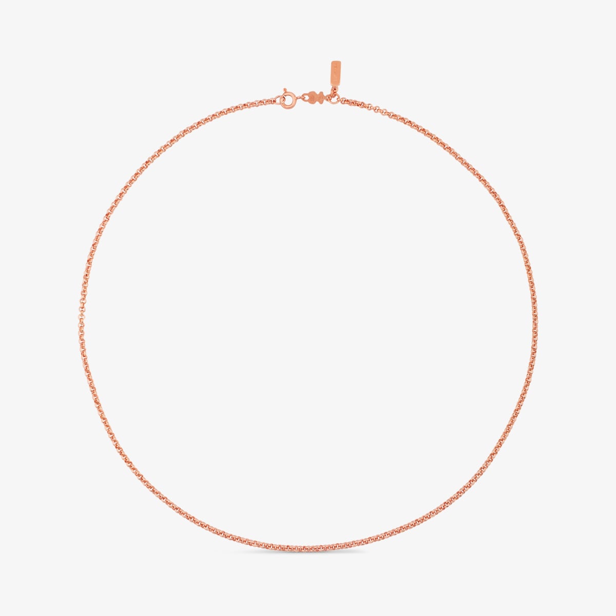 Tous - Cadena Mediana Con Baño De Oro Rosa De 18 Kt Sobre Plata, 50 Cm Tous Hand - Rosado