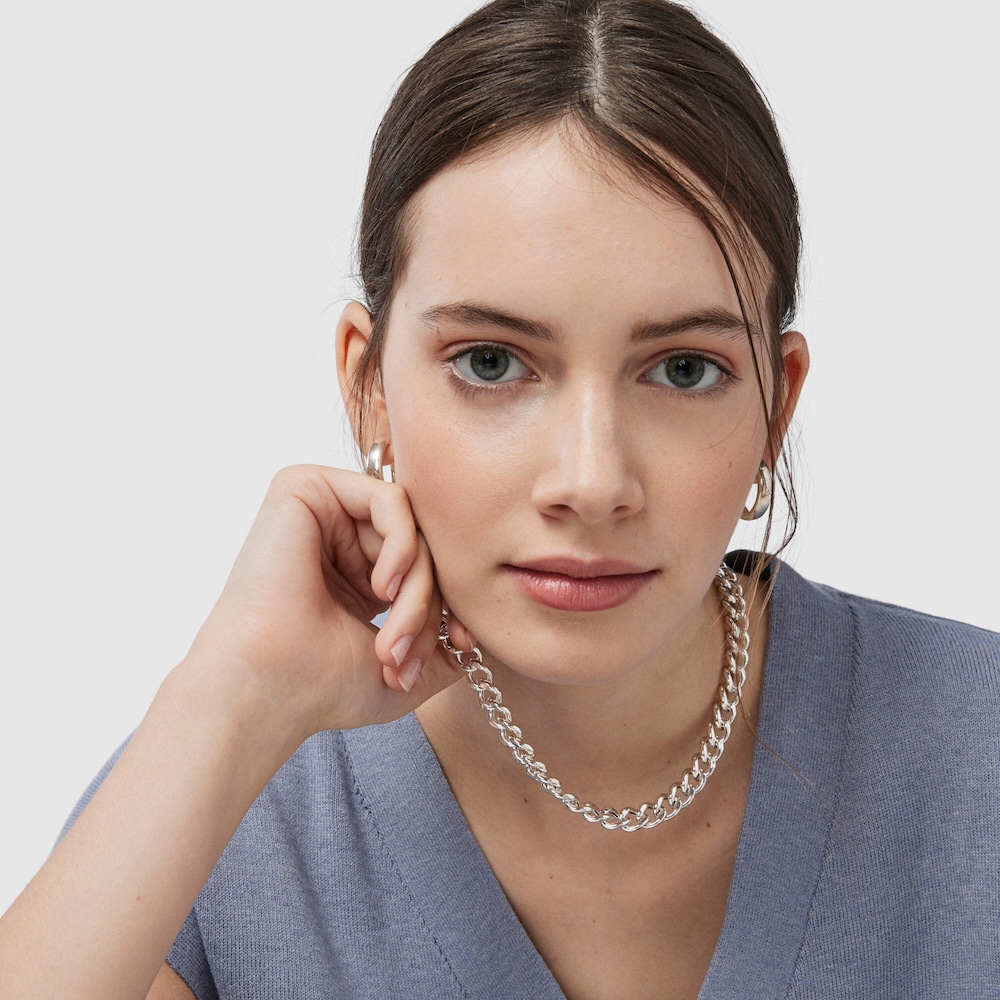 Silver TOUS Basics curb chain Choker