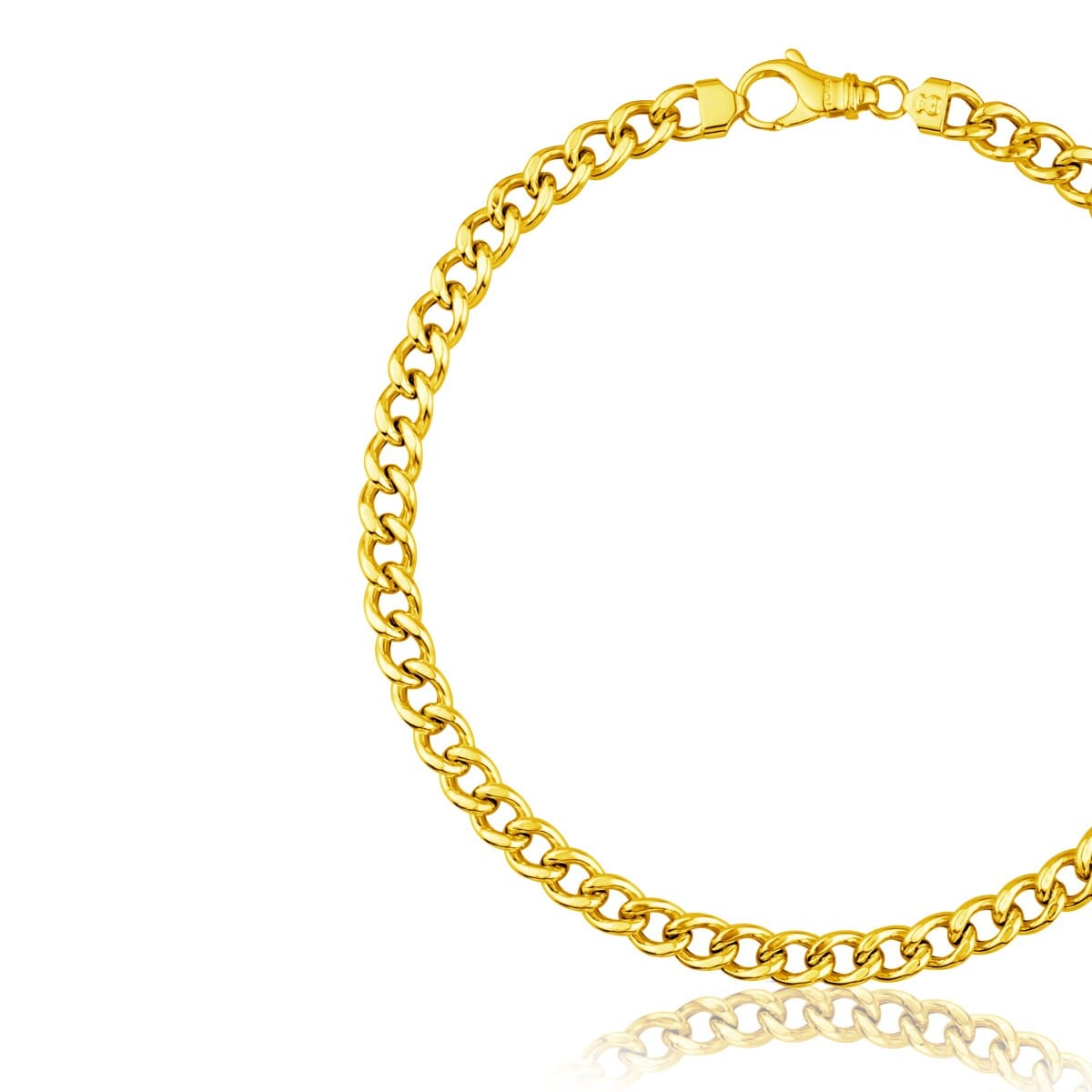 Tous - Gargantilla Barbada Con Baño De Oro 18 Kt Sobre Plata, 45 Cm Chain - Dorado