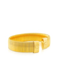 Pulsera de acero dorado Bulevar