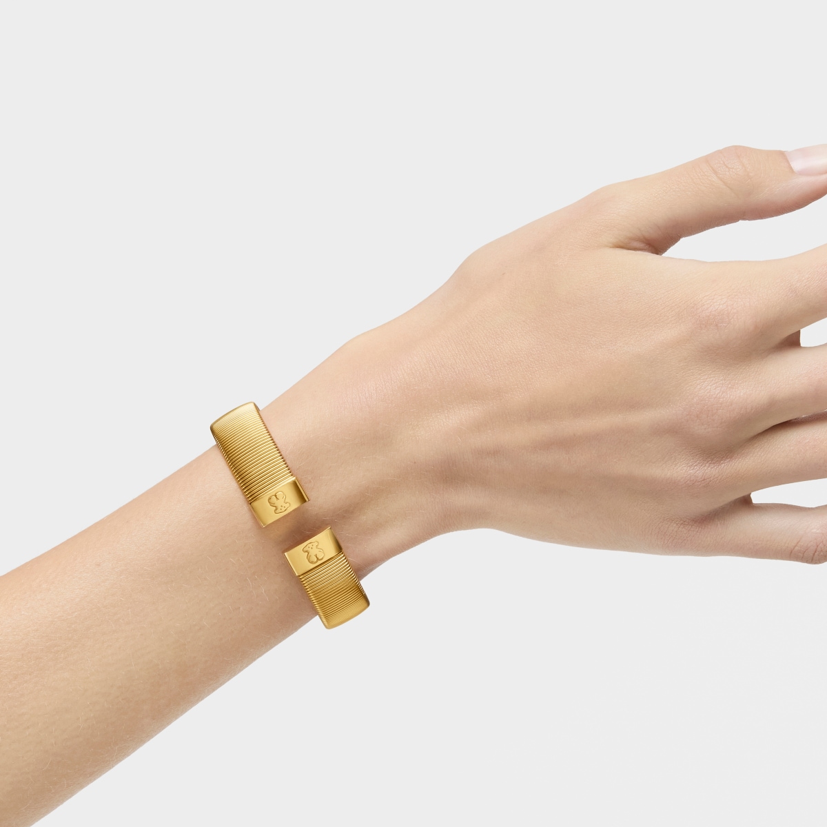 Golden steel Bulevar bracelet