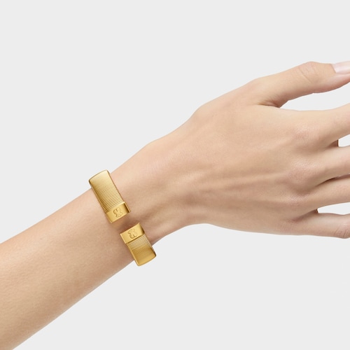Golden steel Bulevar bracelet