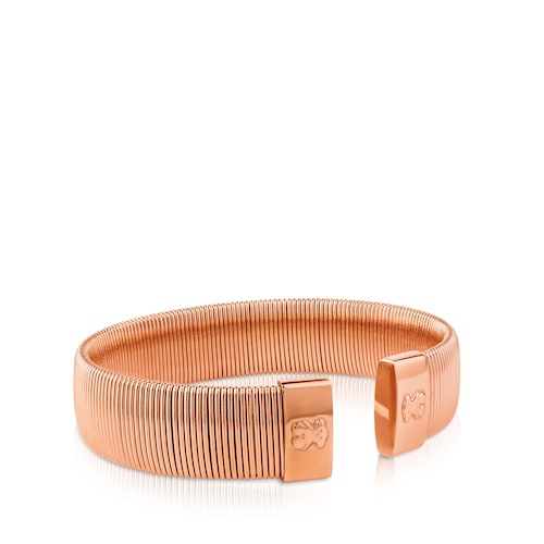 Pulsera de acero rosa Bulevar