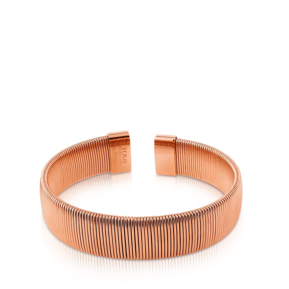 Pulsera de acero rosa Bulevar