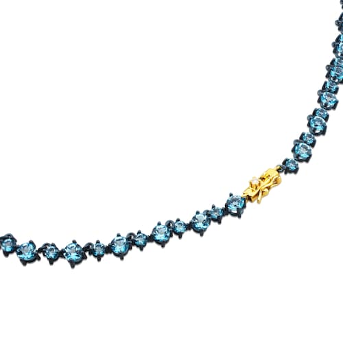 Collar Tytan de Titanio y Oro