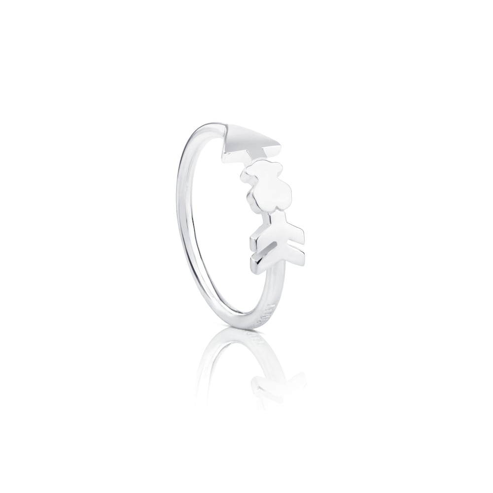 Anillo de plata Follow
