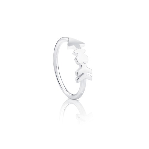 Anillo de plata Follow