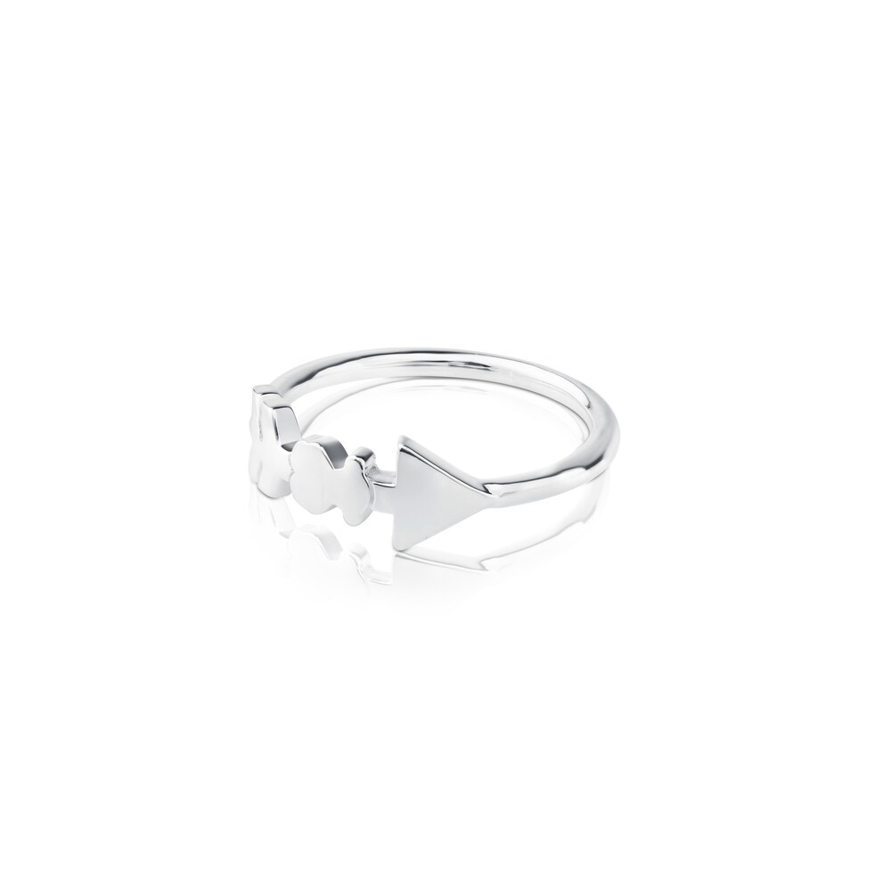 Anillo de plata Follow