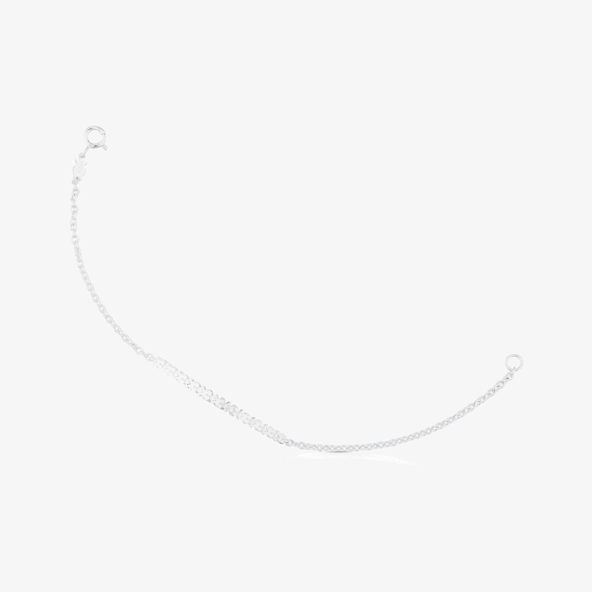 Tous - Pulsera De Plata De 17,5cm Straight - Plateado