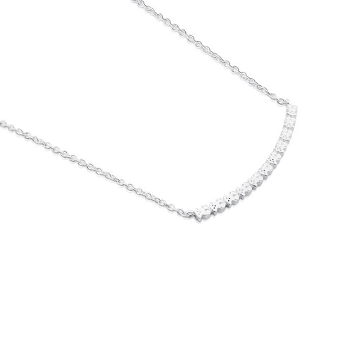 Collar de plata Straight