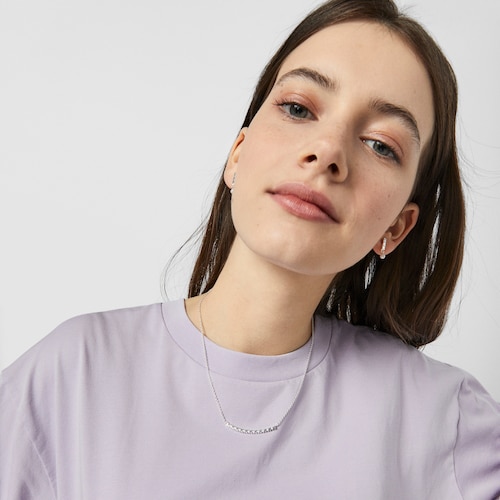 Collar de plata Straight