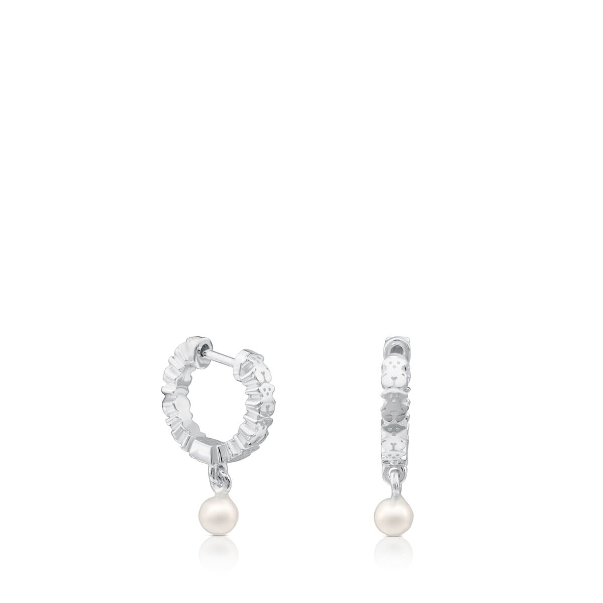 Straight Tous Aros De Plata TOUS Pendientes De Aro De Plata Tous 1950 Falabella Chile main image 3