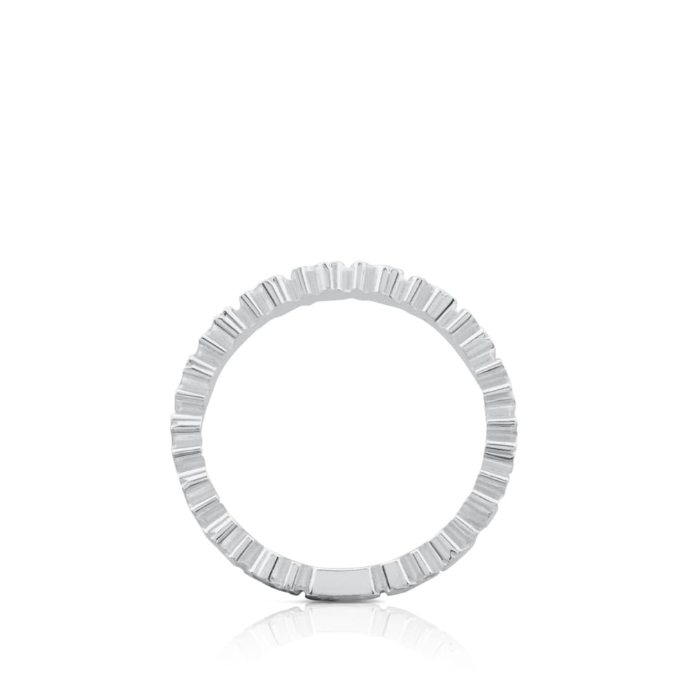 Anillo de plata motivos oso Straight image number 1