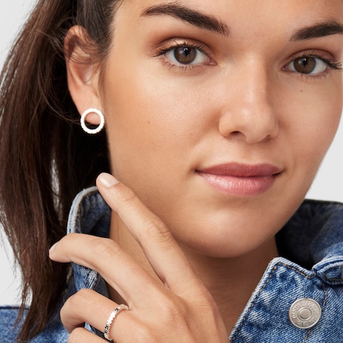 Anillo de plata motivos oso Straight