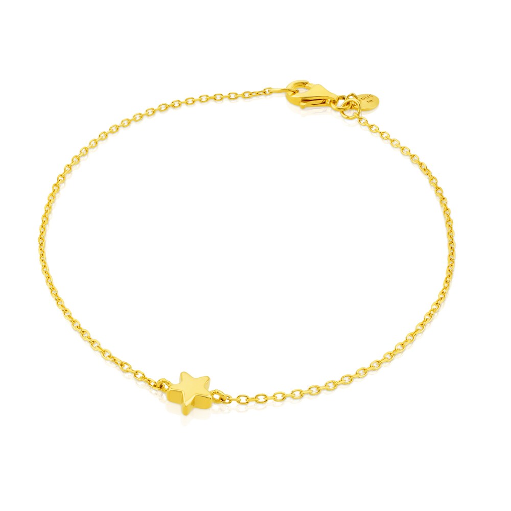 Pulsera de oro motivo estrella Sweet Dolls XXS
