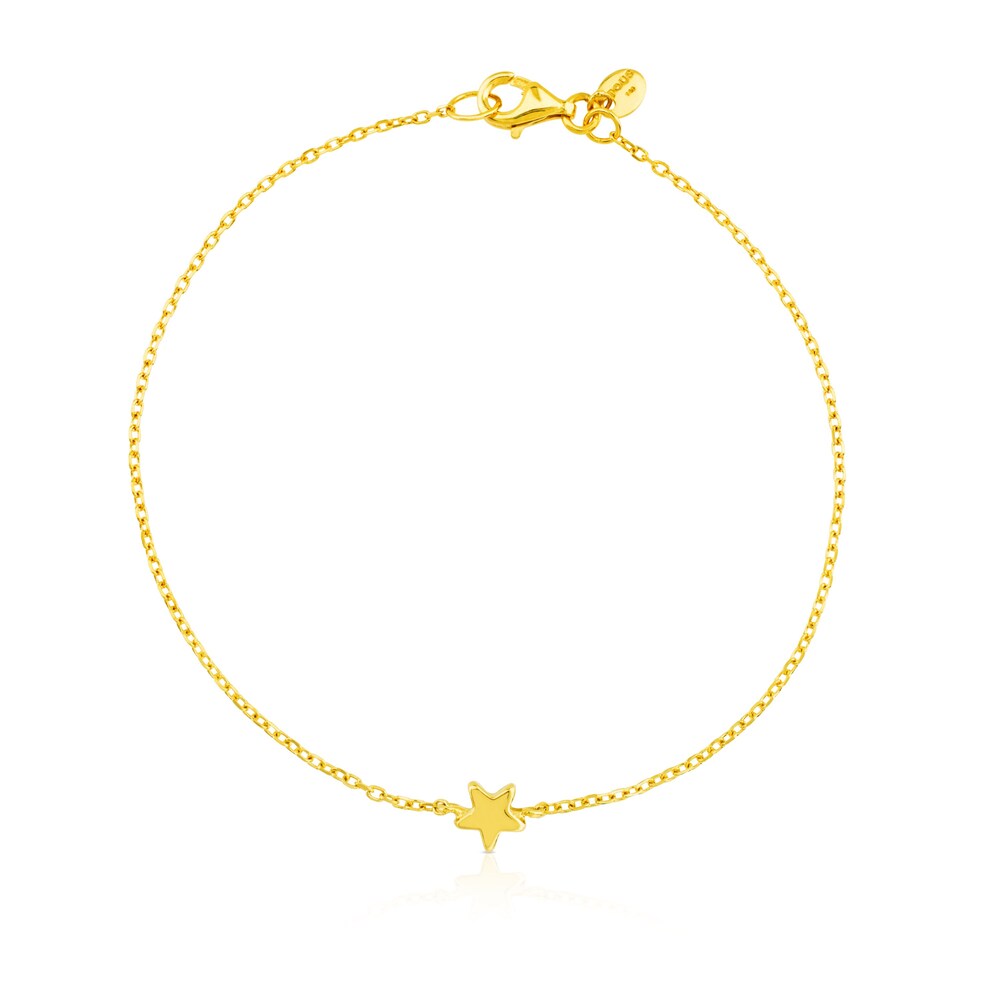 Pulsera de oro motivo estrella Sweet Dolls XXS