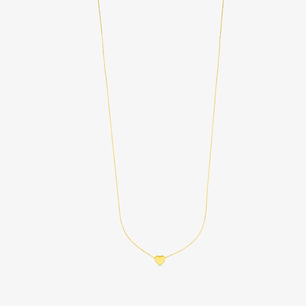 Collar XXS de oro motivo coraz&oacute;n Sweet Dolls